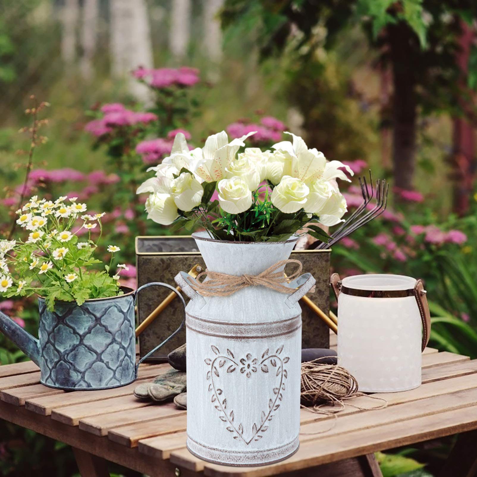 Happyyami Heart Shaped Glass Vases - Elegant Floral Centerpiece for Weddings, Home Decor & Romantic Gifts - Perfect for Valentine's Day, Anniversaries & Tabletop Decorations