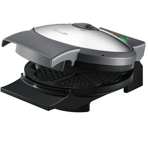 BREVILLE BWM250 Crisp Control Waffle Maker with Adjustable Temperature - Perfect for Breakfast, Brunch & Family Gatherings