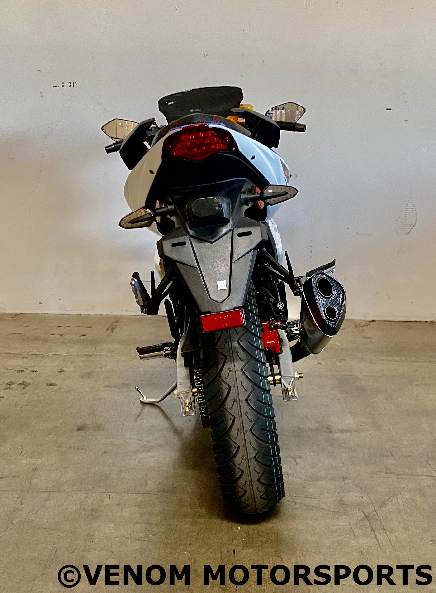 Venom X22R 250cc 5-Speed Motorcycle - Open Box Sale | Perfect for Commuting & Off-Road Adventures