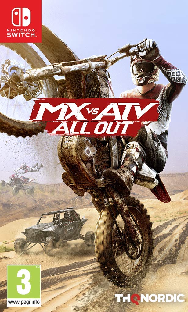 MX vs ATV All Out & Monster Jam Steel Titans 2 Bundle for Nintendo Switch - Best Racing Games for Kids & Family Game Night