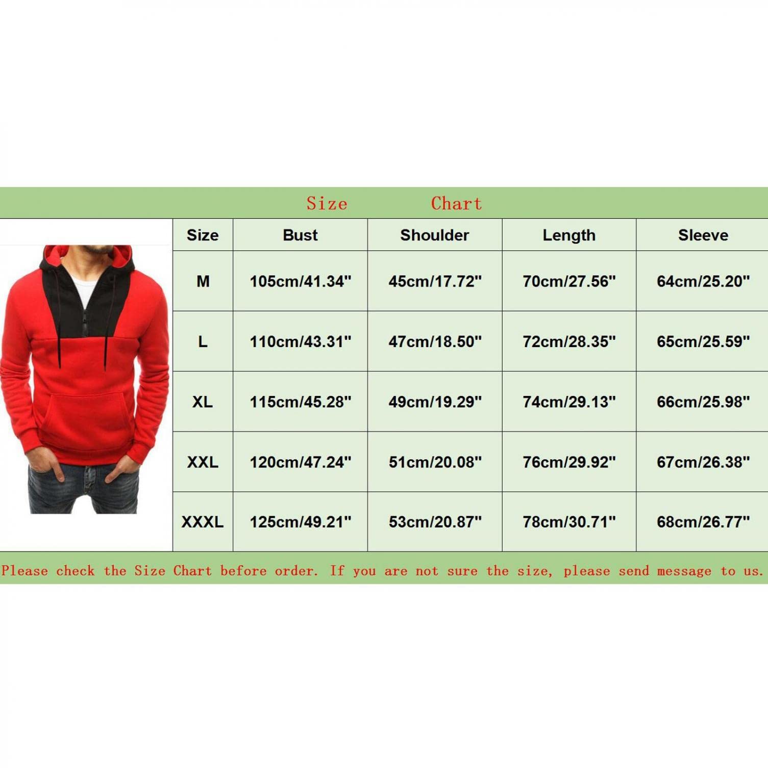 Men's Lightweight Pullover Hoodie Sweatshirt - Long Sleeve Casual T-Shirt Top with Regular Fit | Perfect for Gym, Outdoor Activities & Everyday Wear