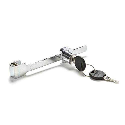 Sturdy Sliding Glass Door Lock with Keys for Reptile Terrarium & Display Cabinet - Secure Your Pet Enclosure or Showcase Case