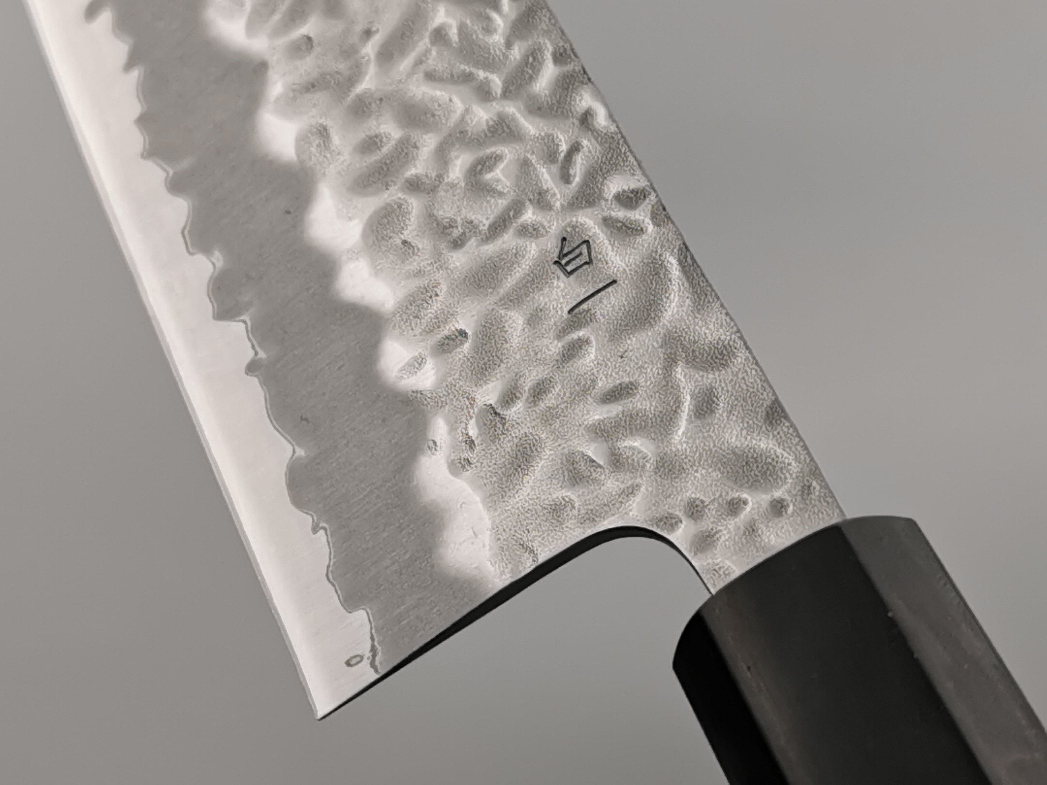 Premium Japanese Nakiri Knife - Kaneshige Hamono White #1 Tsuchime - Professional Chef's Vegetable Knife for Slicing, Dicing & Chopping - Perfect for Home Kitchens & Sushi Restaurants