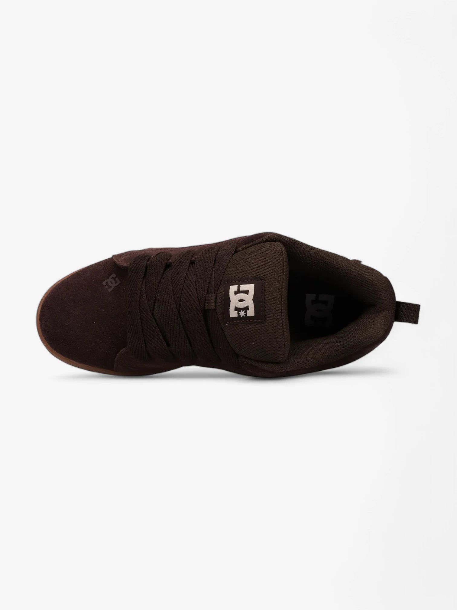 DC Court Graffik SE Skate Shoes for Men - Brown | Comfortable & Durable Sneakers for Skateboarding, Casual Wear & Street Style