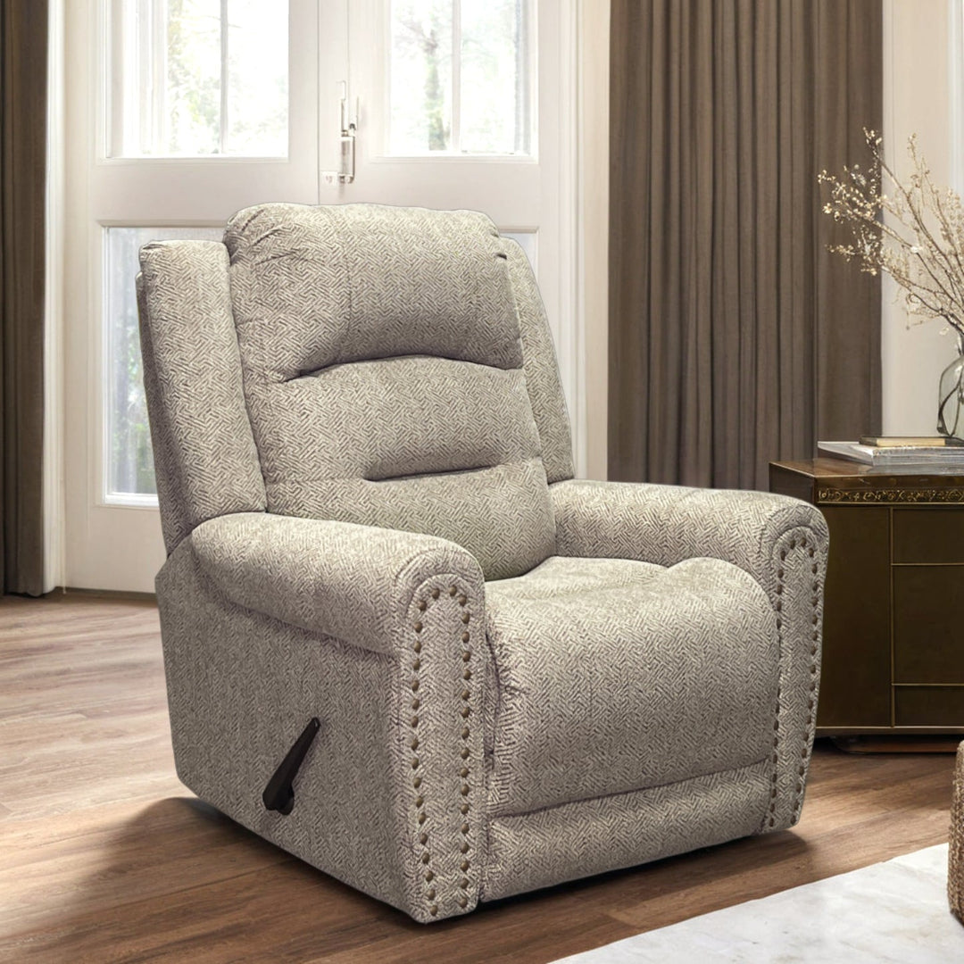 Phillip Rocker Recliner Chair - Premium Leather Power Lift Recliner with Massage & Heat for Elderly - Perfect for Living Room, Home Theater & Relaxation
