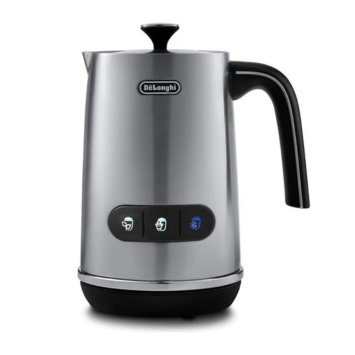 DeLonghi EMF3M Automatic Milk Frother for Lattes & Cappuccinos - Electric Milk Steamer & Warmer for Coffee, Hot Chocolate & Matcha - Perfect for Home & Office Use