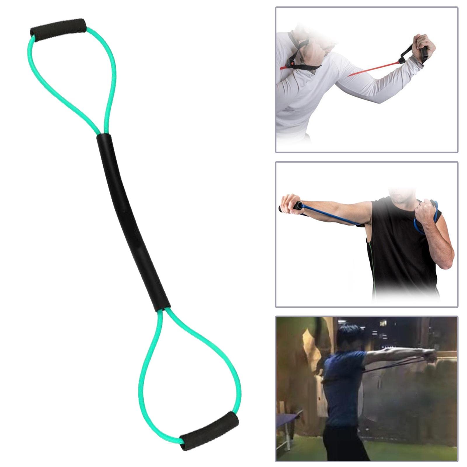 Premium Exercise Resistance Bands with Comfort Handles - Strength Training Tension Ropes for MMA, Shadow Boxing & Indoor Workouts - Ideal for Home Gym, Fitness Training & Thai Women's Workout Routine
