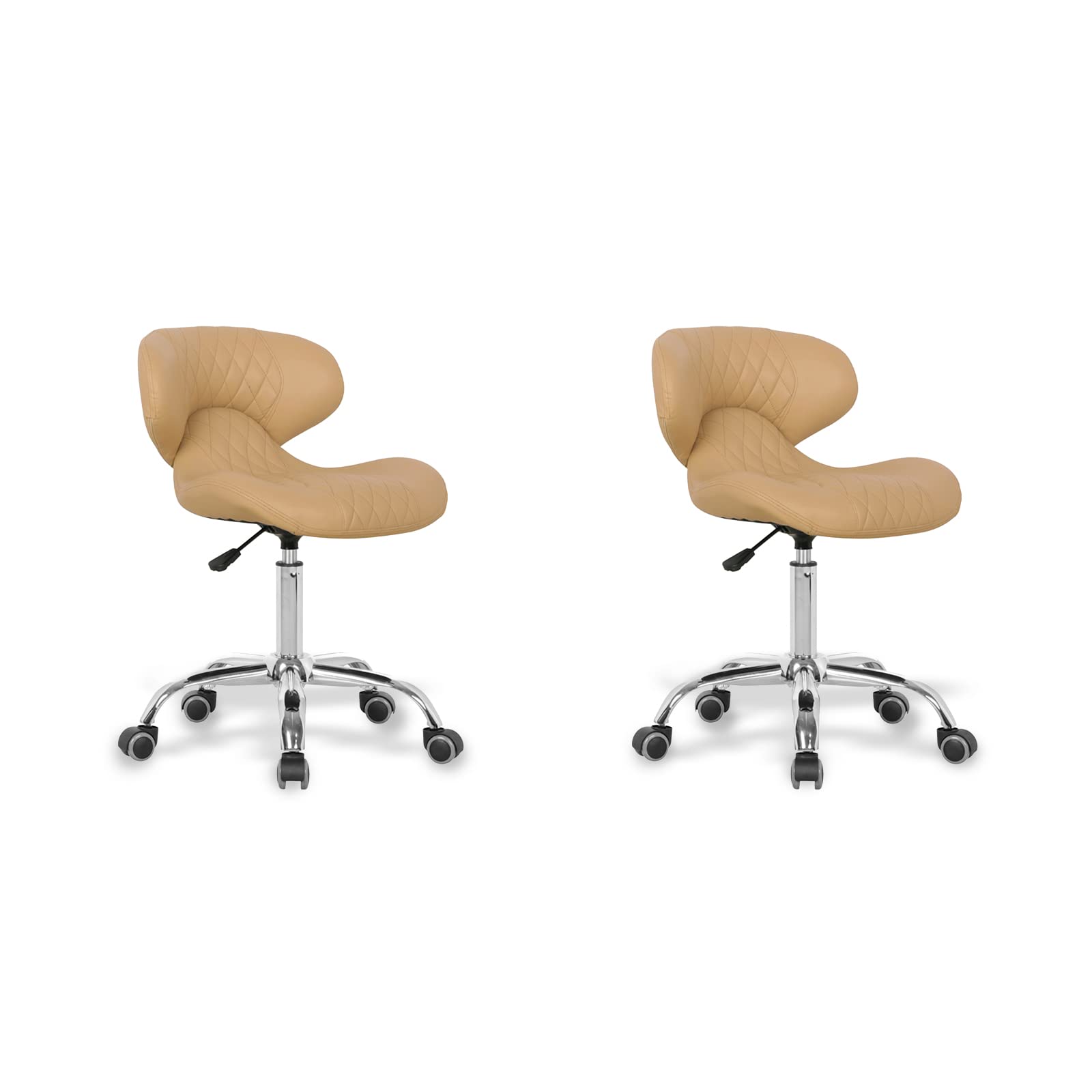 MAYAKOBA Adjustable Rolling Stool Set of 2 - 19