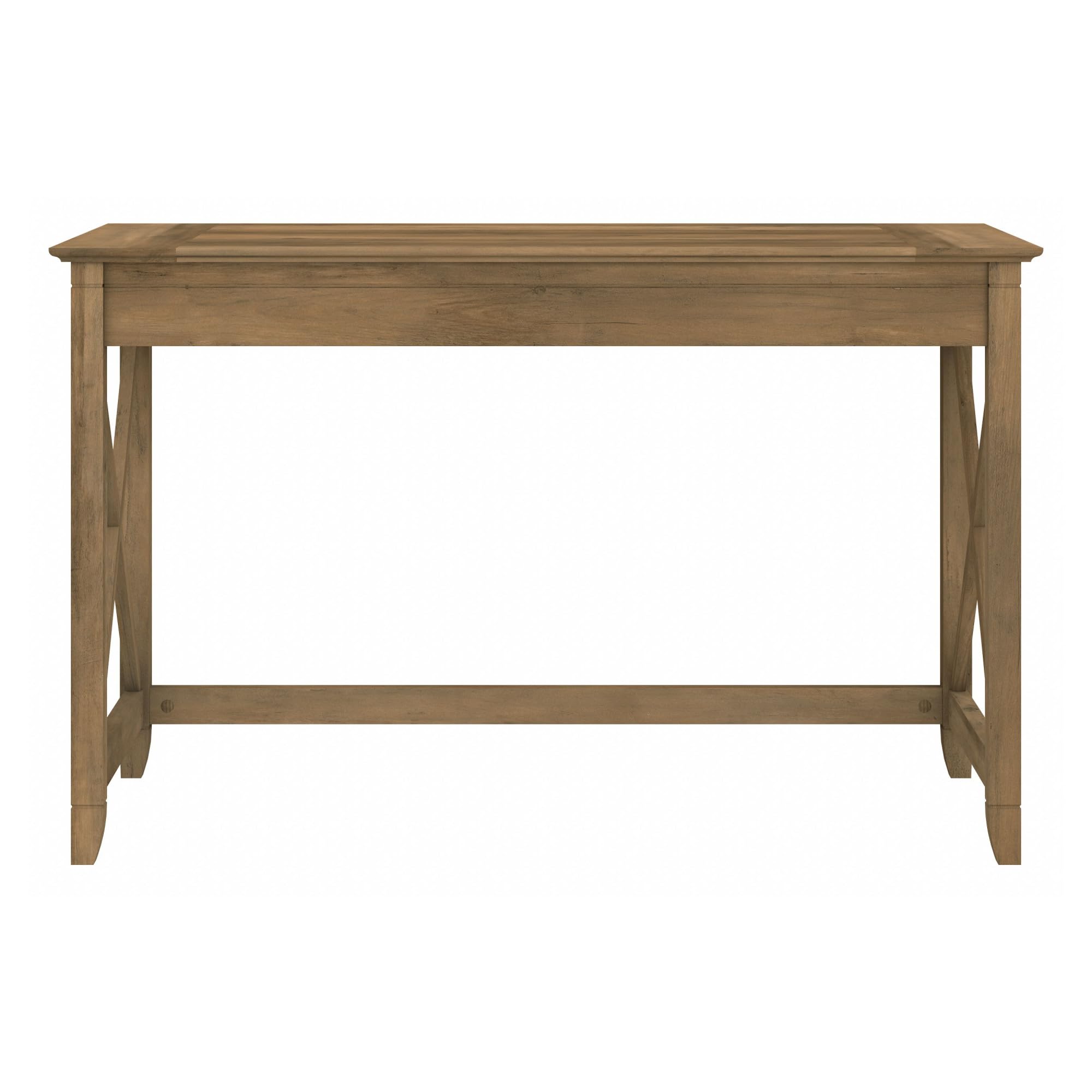 Bush Furniture Key West 48W Reclaimed Pine Writing Desk - Perfect for Home Office, Study Room & Small Spaces