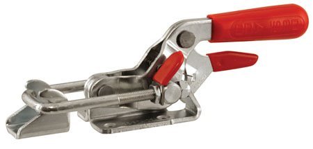 De-Sta-Co Toggle-Lock Plus Action Clamp - 2000 lbs Holding Capacity Stainless Steel Latch Clamp (1 Each) - Ideal for Industrial Manufacturing, Woodworking & Metal Fabrication