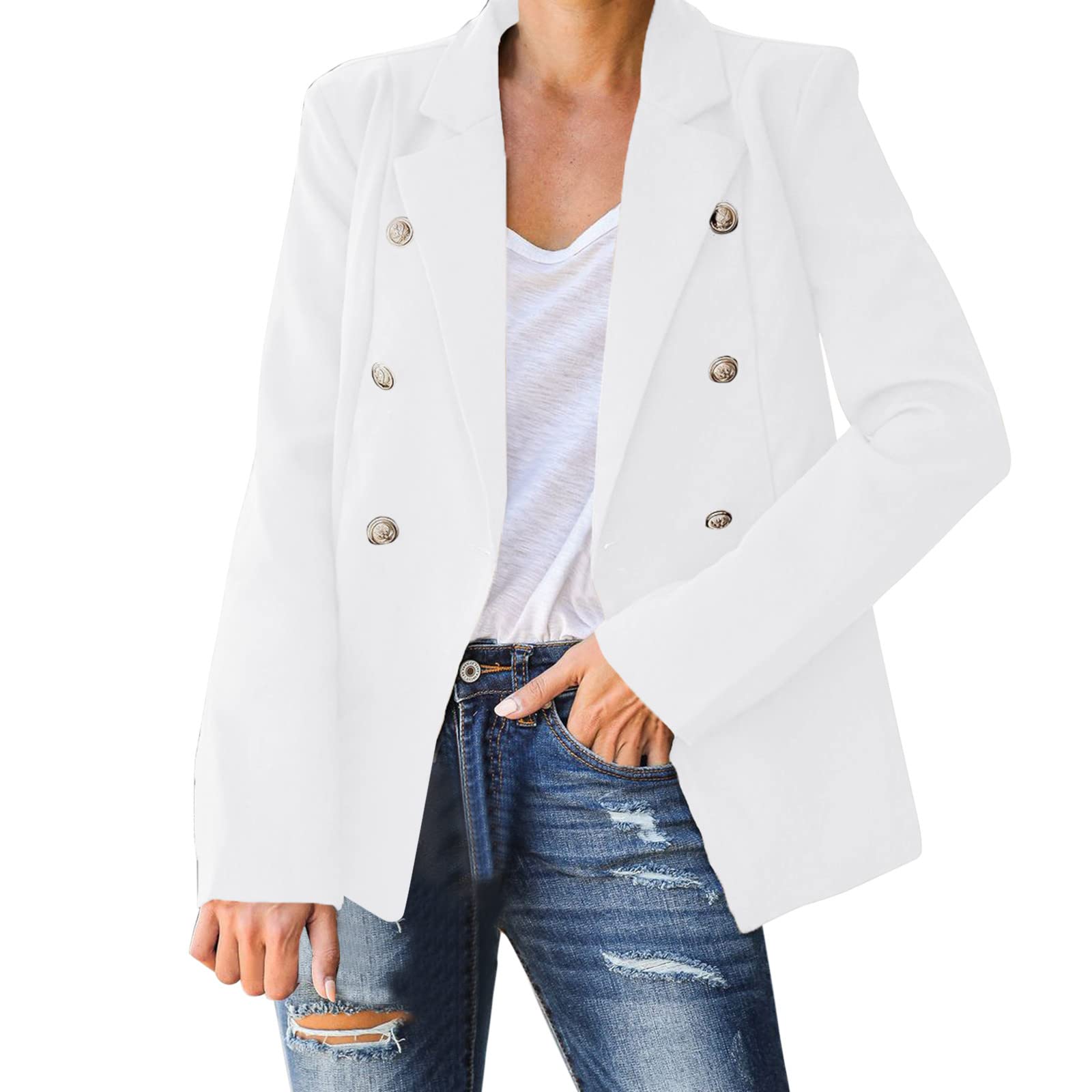 Women's Open Front Cardigan Sweater & Plain Button-Down Poplin Shirt Set - Casual Long Sleeve Office Wear for Work, Date Night & Fall Layering | Sexy Bomber Style Tops