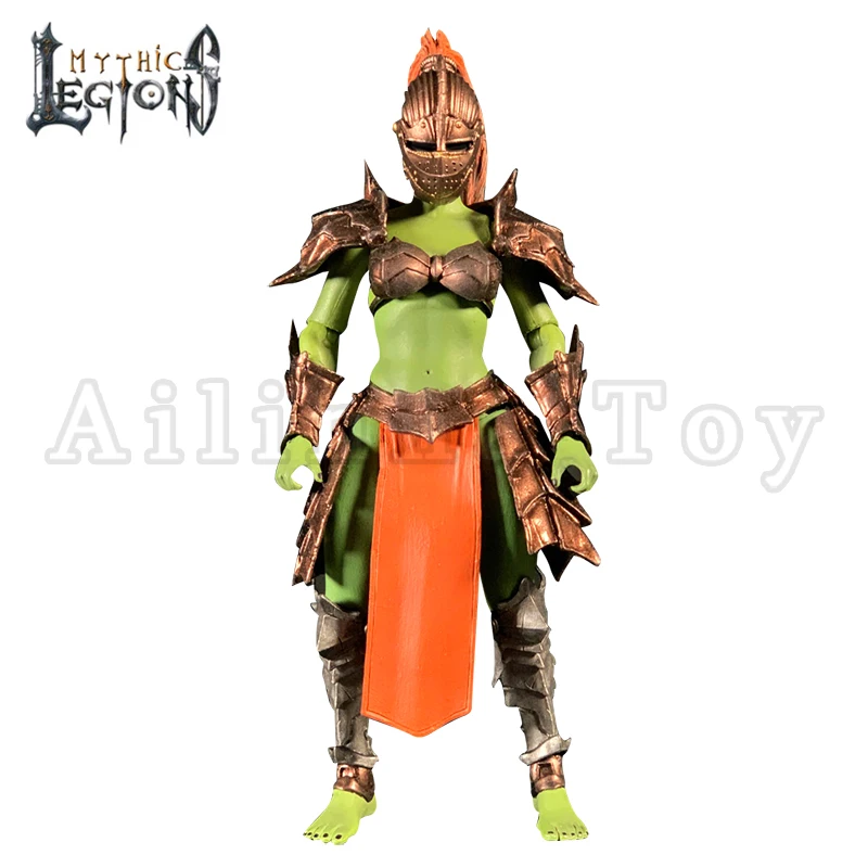 Mythic Legions 1/12 Scale 6-Inch Deluxe Female Orc Action Figure Ver 2.0 - Four Horsemen Studios - Fantasy Collectible for Display & Role-Playing Games