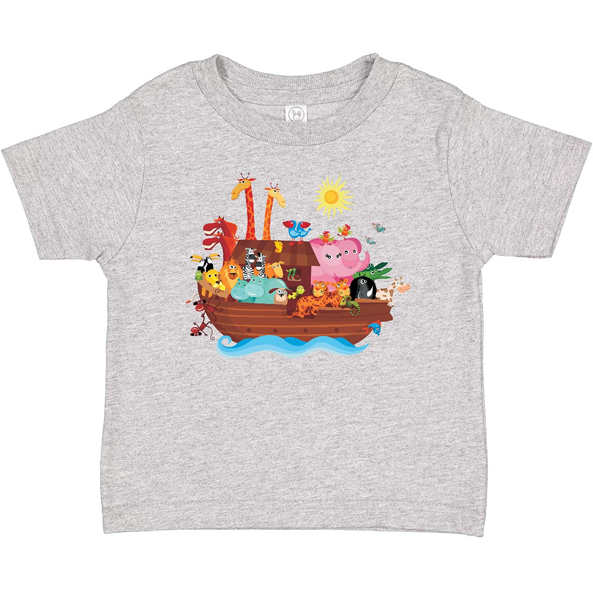 Inktastic Christian Baby T-Shirt - Animal Ark Bible Story for Church & Family Events