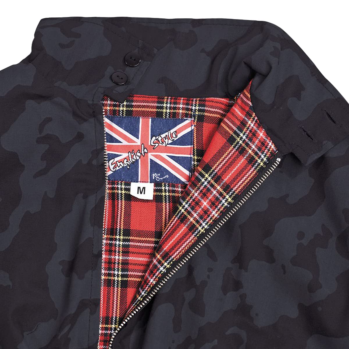 Pro Company English Style Jacket - Night Camo Camouflage Jacket for Men, Size S - Perfect for Outdoor Adventures, Hunting & Casual Wear