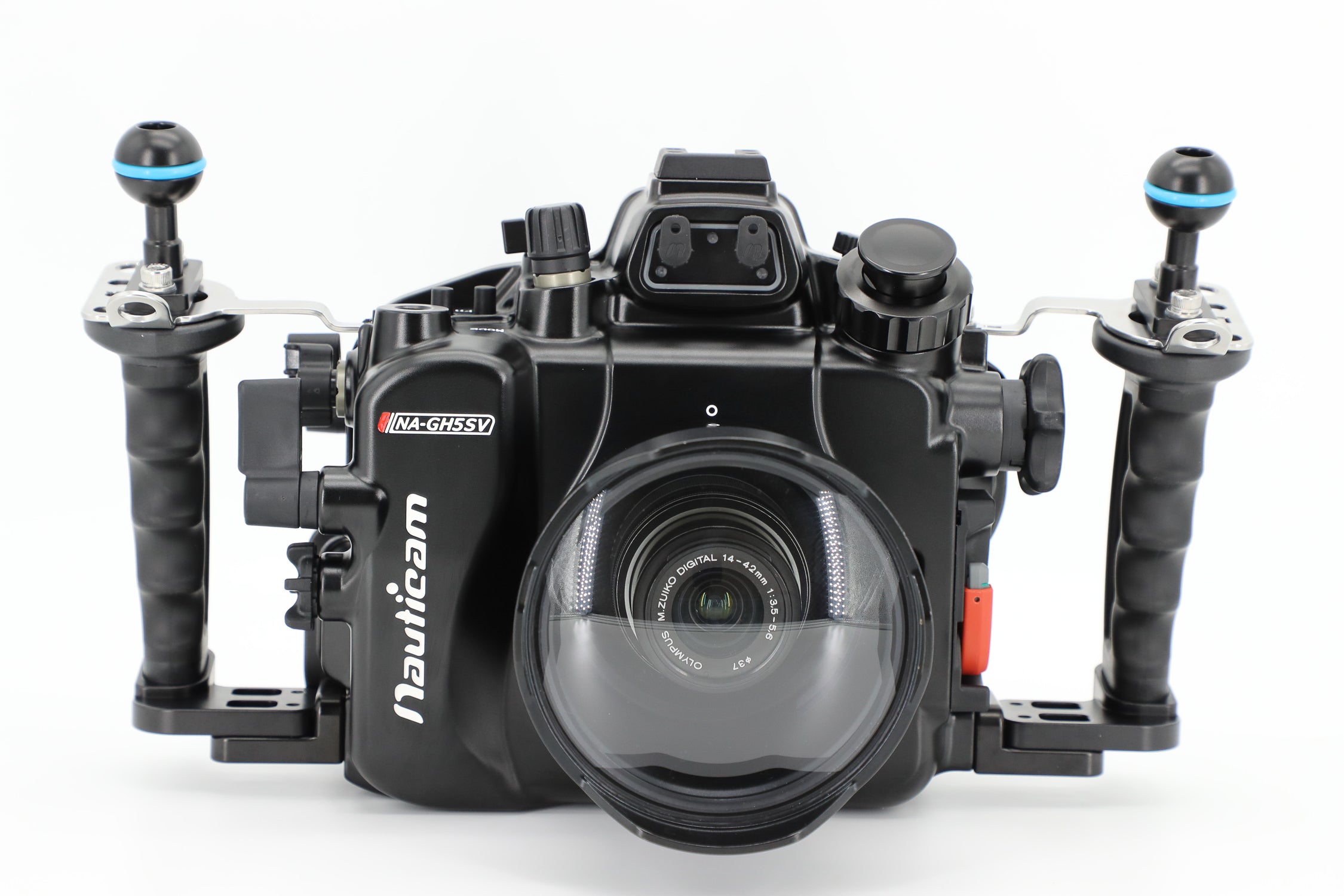 Waterproof Underwater Housing for Panasonic Lumix GH5/GH5S/GH5II Cameras - HDMI 2.0 Support - Ideal for Scuba Diving, Snorkeling & Underwater Photography