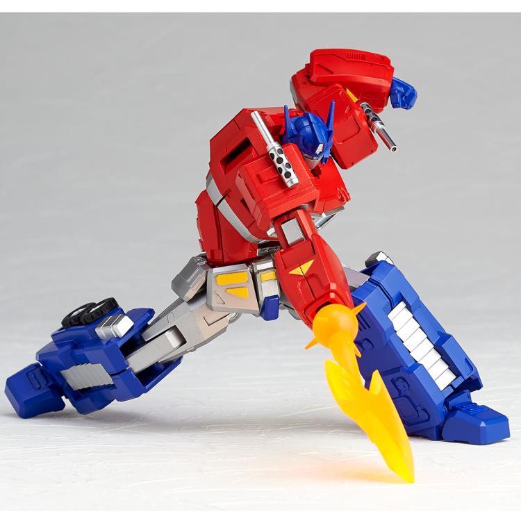 Amazing Yamaguchi Revoltech No. 014 Action Figure - Transformers Optimus Prime (Convoy) Collectible Toy for Display & Play | Perfect for Anime Fans & Model Collectors