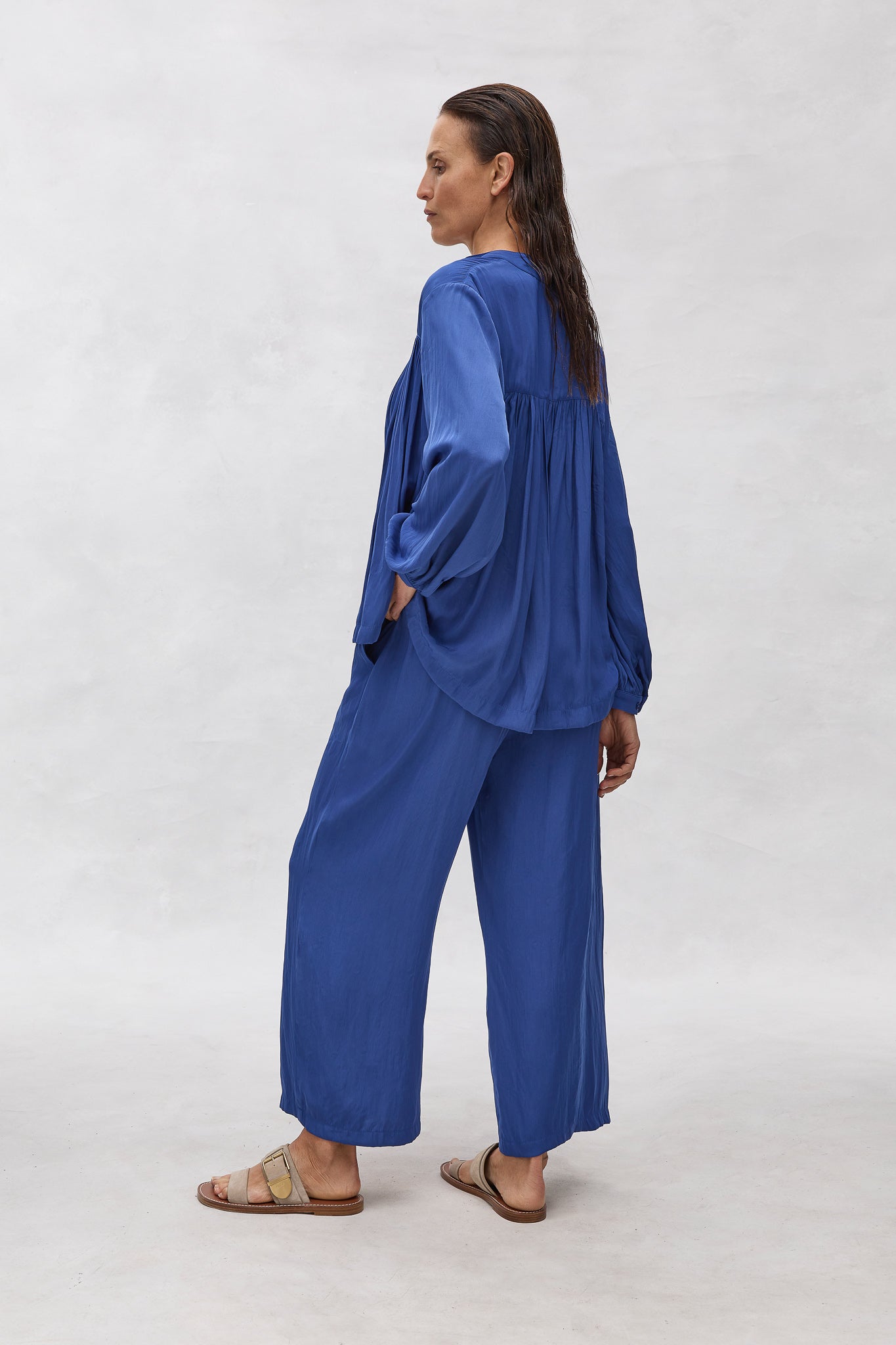 Mela Purdie Bistro Blouse Mache - Women's Elegant Casual Tops for Work, Date Night & Office Wear | Fashionable Ladies Shirt for Everyday Style