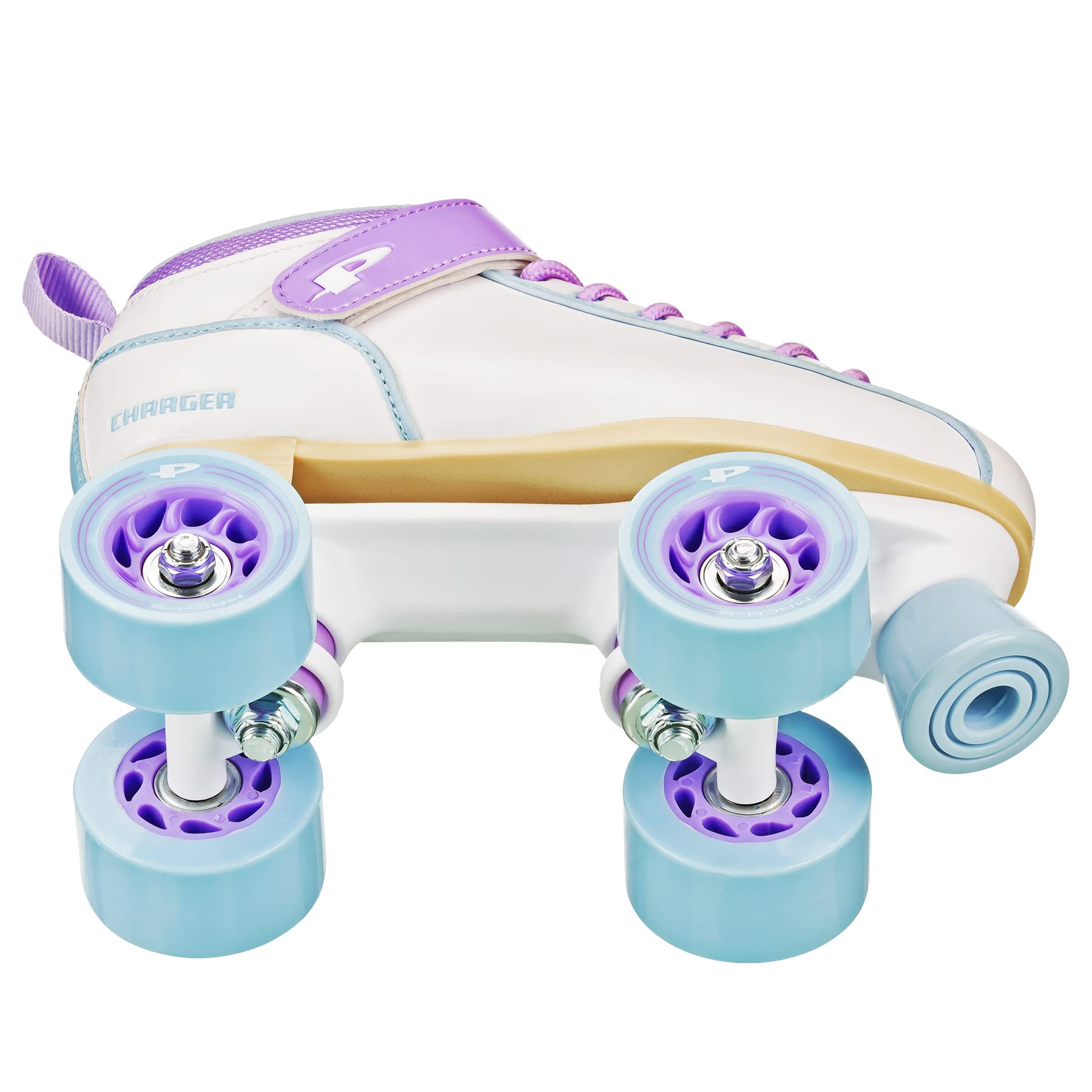 Pacer Charger Kids' Indoor & Outdoor Quad Roller Skates - Adjustable Sizes for Boys & Girls - Perfect for Rinks, Parks & Birthday Parties