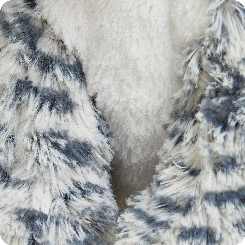 Snow Leopard Plush Stuffed Animal - Ultra Soft & Cuddly Warmies for Kids & Adults - Perfect for Gifts, Bedtime Comfort & Stress Relief