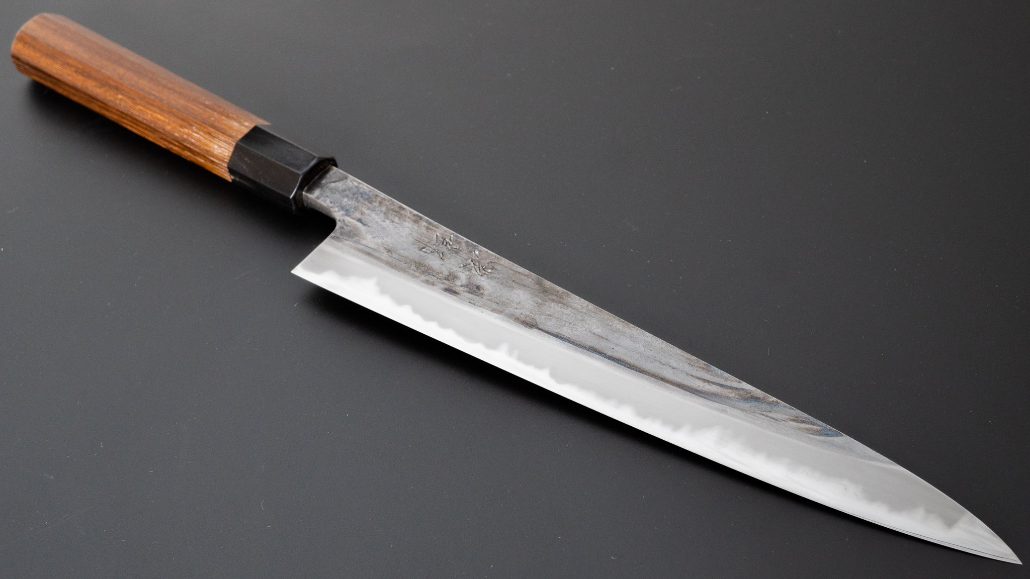 Jiro Tsuchime Wa Sujihiki 240mm Japanese Slicing Knife with Taihei Tagayasan Handle (#343) - Perfect for Sushi, Sashimi & Meat Carving