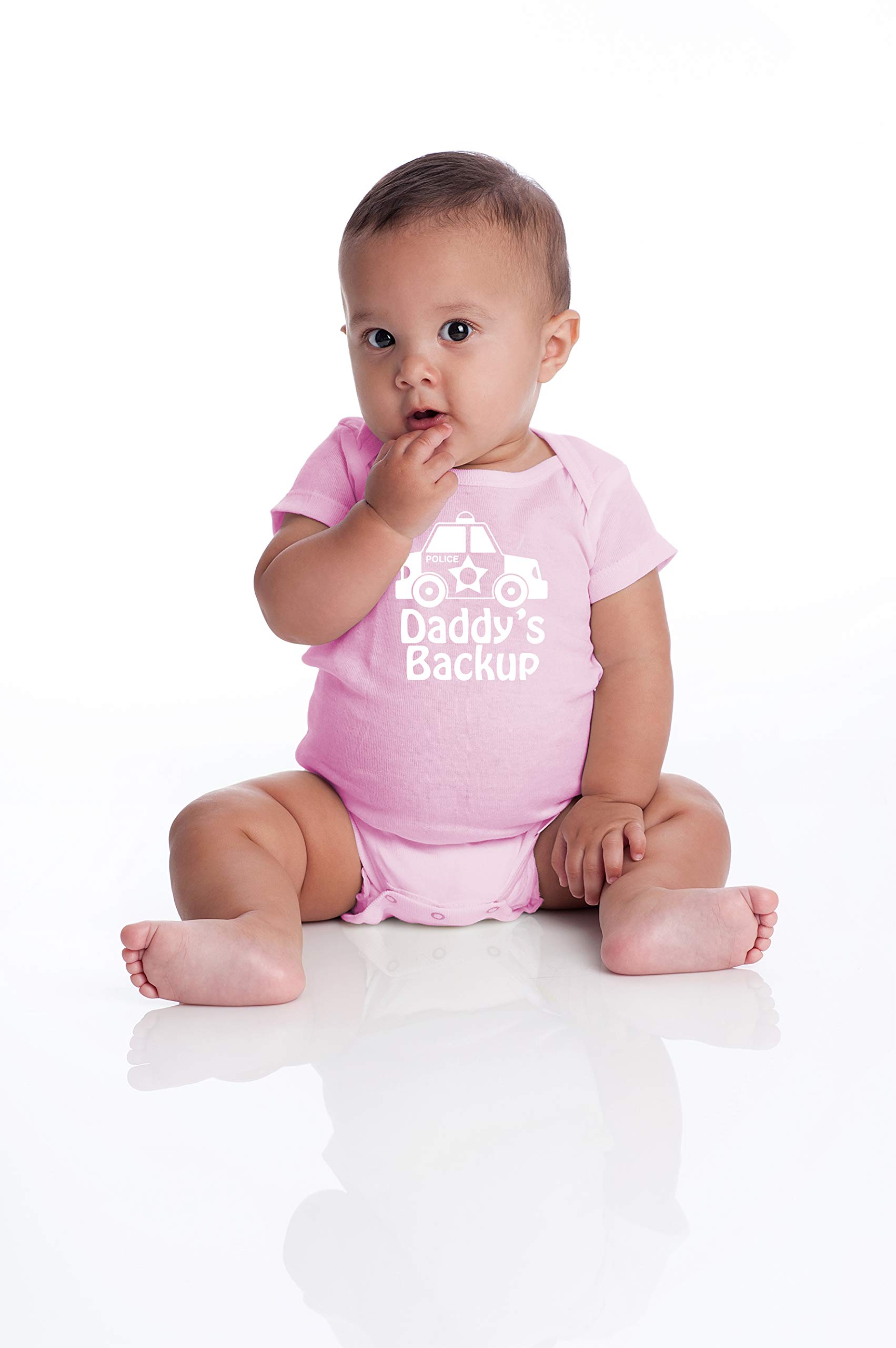 Funny Baby Bodysuit - Cute Newborn Romper Outfit for Baby Boys | Daddy's Backup Design | Perfect for First Photos, Family Outings & Playtime