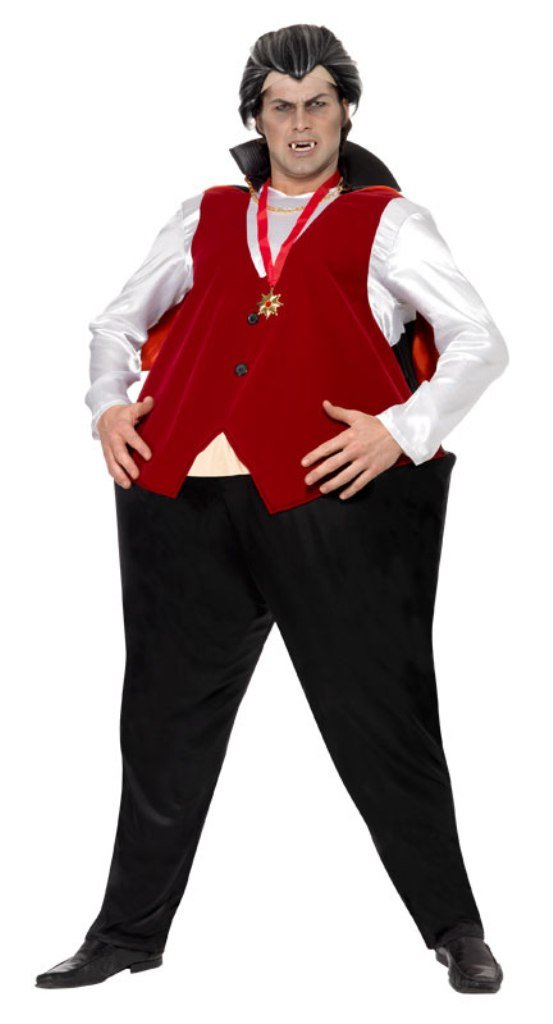 Smiffy's Men's Vampire Costume - Gothic Halloween Outfit for Adults | Perfect for Halloween Parties, Cosplay & Themed Events