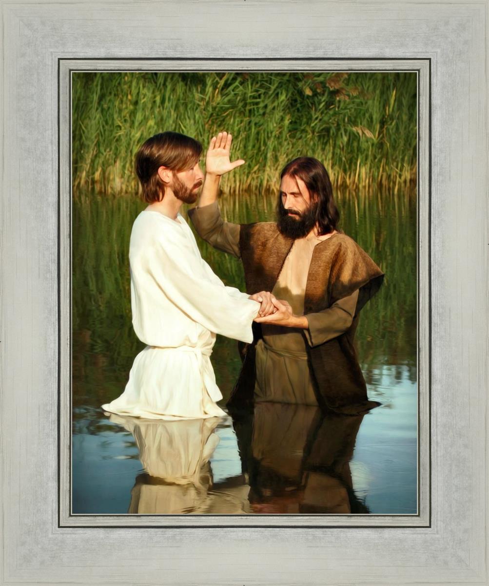 Behold The Lamb Of God - Religious Wall Art Decor for Home & Church - Perfect for Christian Faith Inspiration & Spiritual Decorations