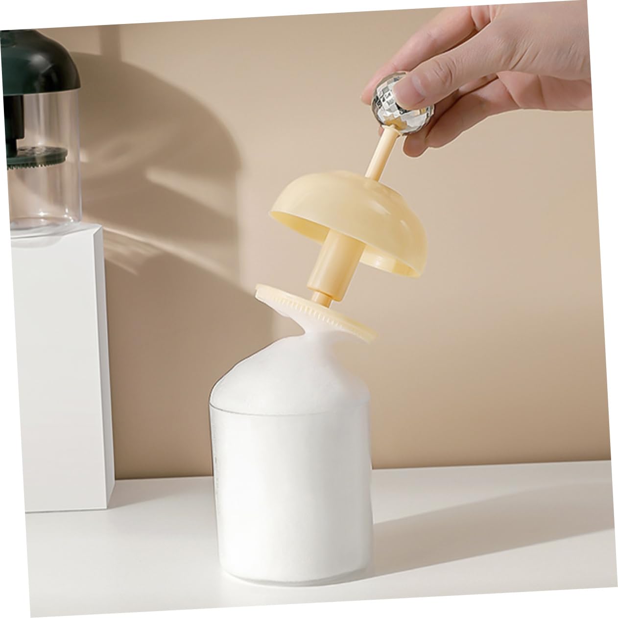 FOMIYES Facial Cleansing Foam Maker - Reusable Bubble Skin Care Device for Face Wash & Body Wash | Gentle Exfoliating & Deep Cleansing | Perfect for Daily Skincare Routine & Spa Treatments