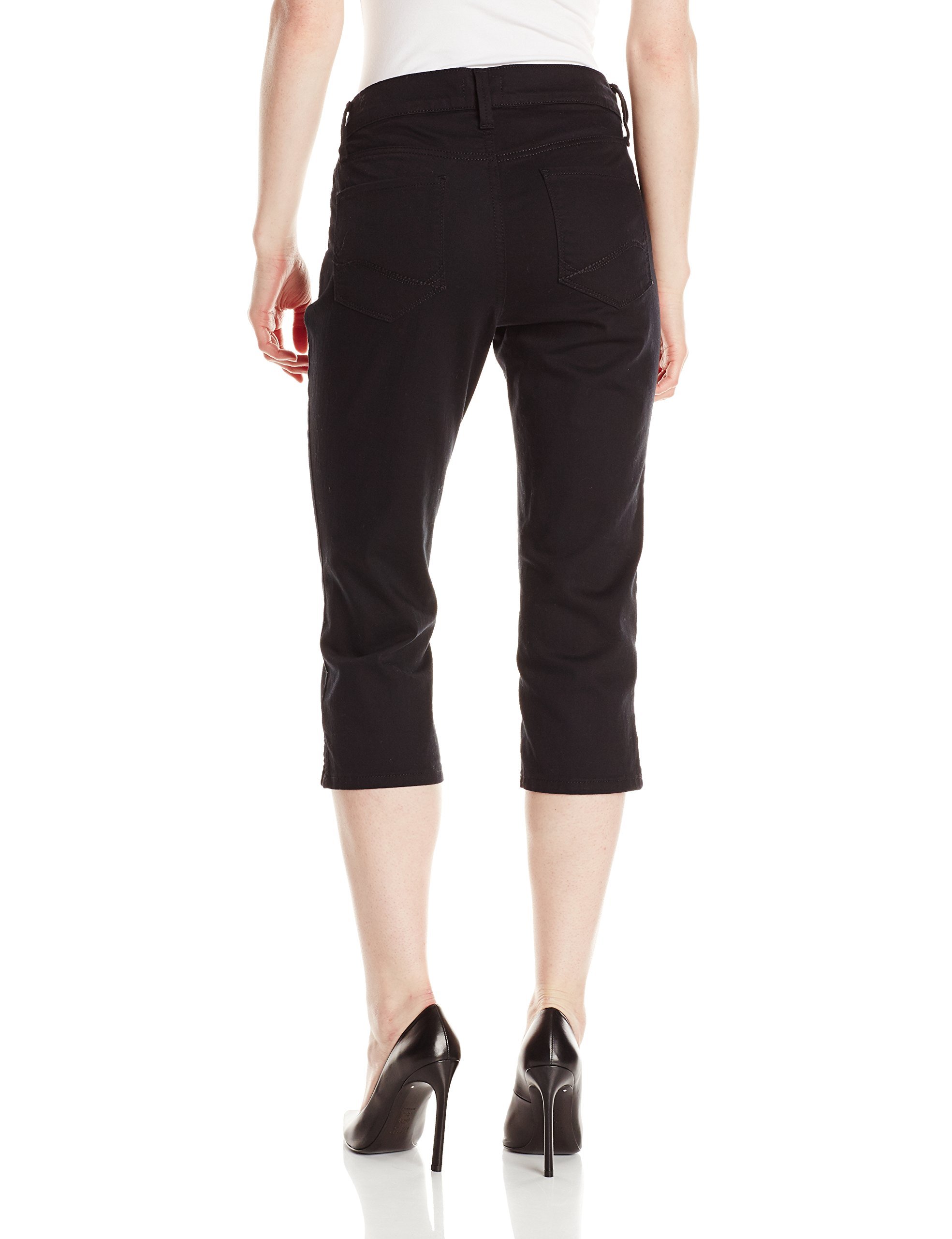 NYDJ Women's Petite Ariel Crop Jeans - High Waist Slim Fit Denim Pants for Petite Women | Perfect for Casual Wear, Office & Date Night Outfits