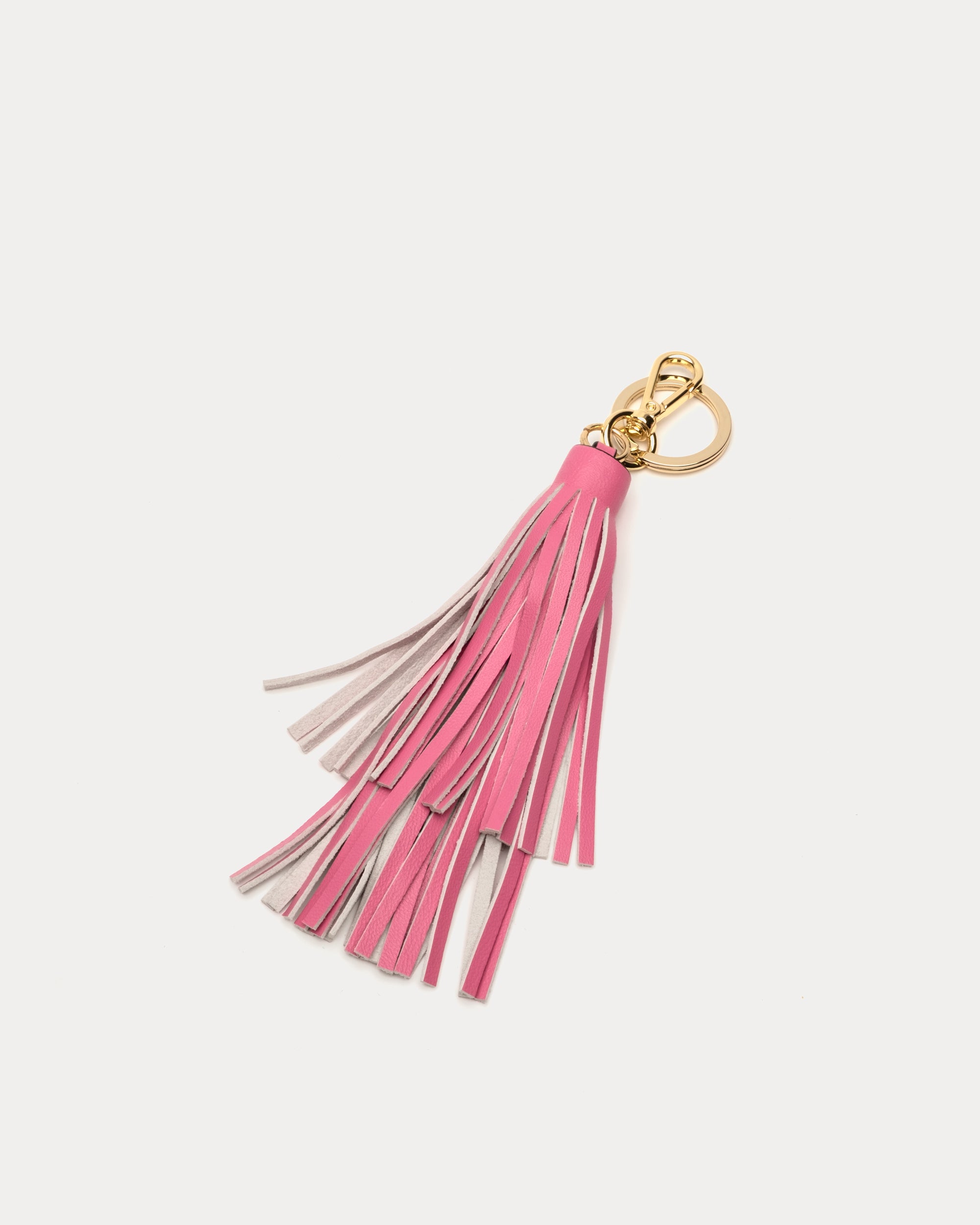 Pink Tassel Keychain - Stylish & Durable Key Holder for Women, Girls - Perfect for Keys, Bags, Backpacks & Gift Giving