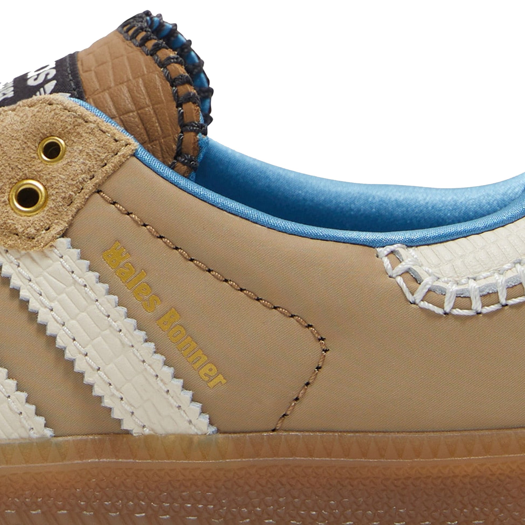 Adidas Samba Nylon Wales Bonner 'Desert White' Sneakers 2024 - Men's Fashionable Low-Top Athletic Shoes for Casual Wear & Street Style
