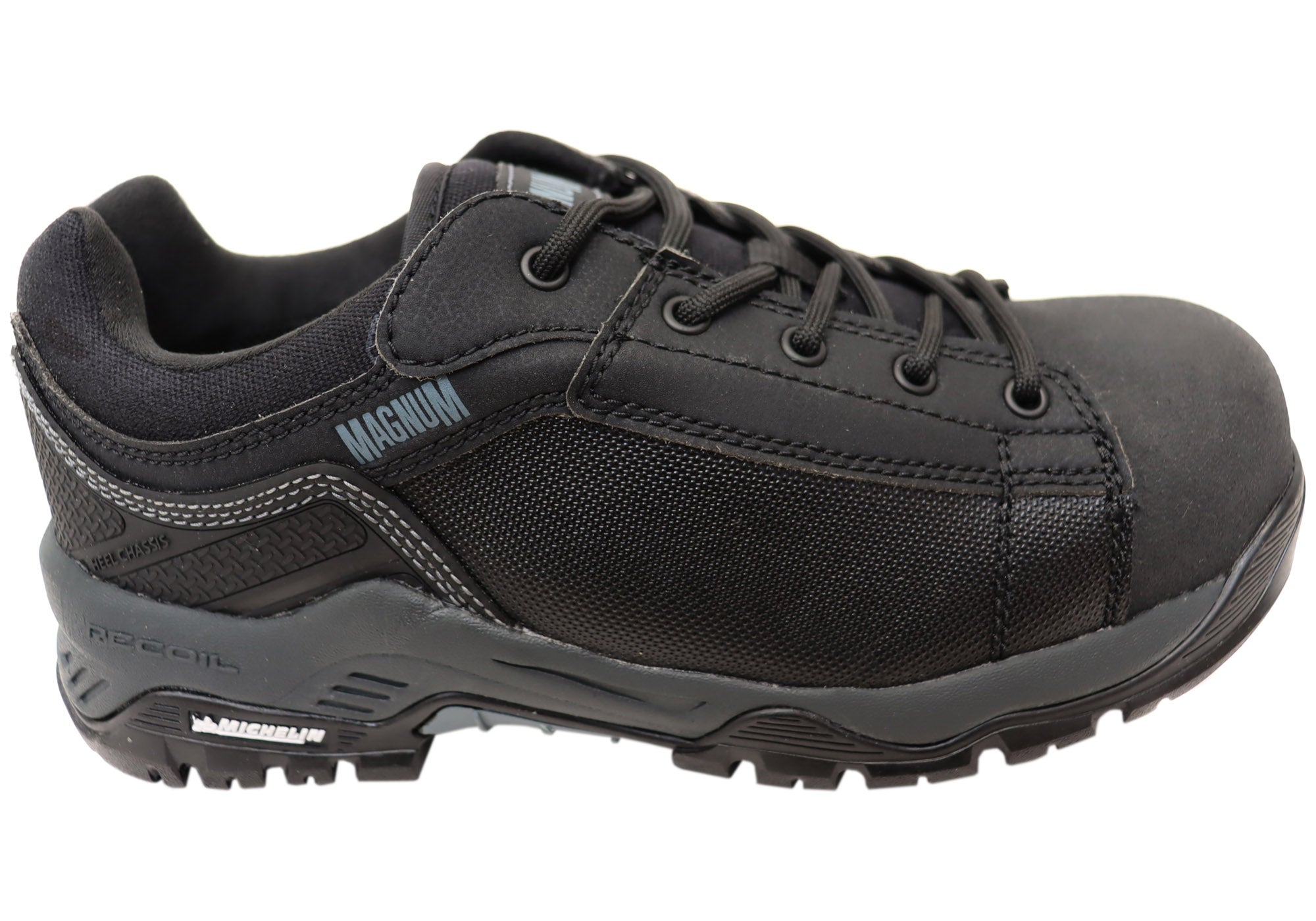 Magnum Men's Comfortable RX Low Composite Toe Safety Work Shoes - Lightweight & Slip Resistant for Construction, Warehouse & Industrial Work