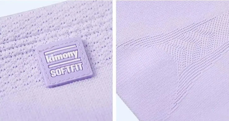 Kimony Knee Sleeve Support Brace for Running, Basketball & Workout - Breathable Compression Sleeve for Knee Pain Relief & Joint Support (Light Purple) - Ideal for Athletes, Gym Enthusiasts & Active Lifestyles