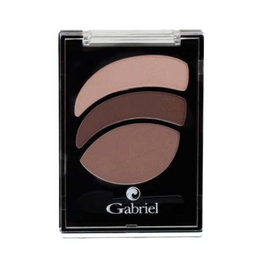 Gabriel Organics EyeShadow Trio - Classic Neutral Shades for Everyday Makeup | Vegan & Cruelty-Free Eyeshadow Palette for Natural & Glam Looks