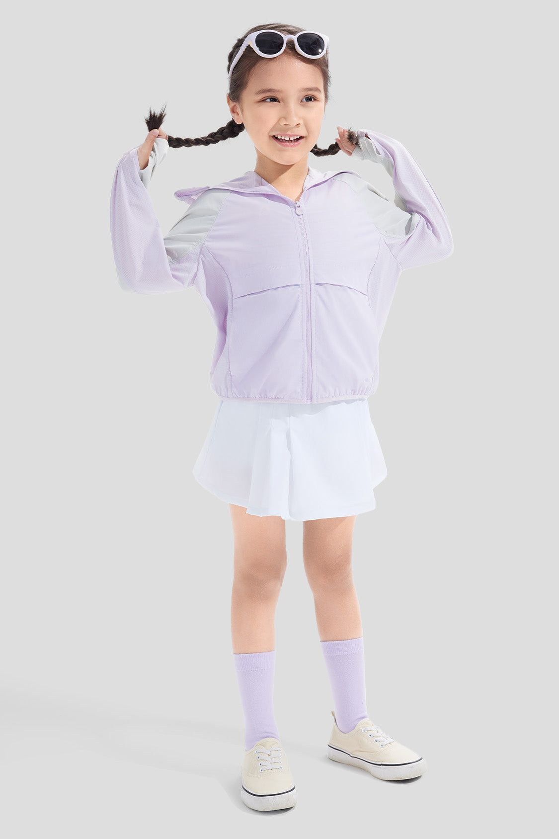 Yunbo Leap UPF50+ Kids Sports Sunwear - Lightweight UV Protection Hats for Outdoor Activities, Running, Hiking & Beach Play