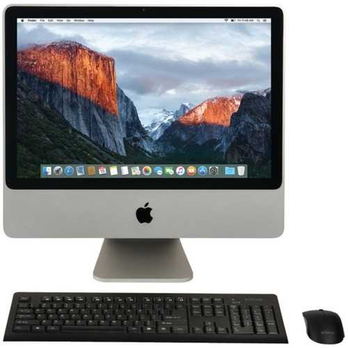 Certified Refurbished Apple iMac 20-inch Desktop Computer - Intel Core 2 Duo 4GB RAM 250GB HDD - Perfect for Home Office, Graphic Design & School Work