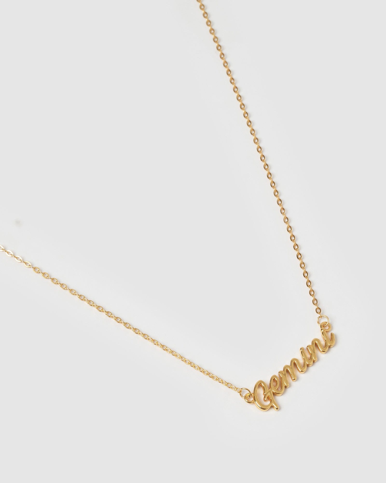 Gemini Zodiac Necklace in Gold - Perfect Gift for Birthdays, Anniversaries & Astrology Lovers
