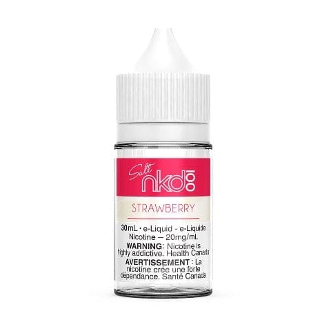 NKD 100 Salts Strawberry Nicotine Salt E-Liquid 30mL - Smooth Vape Juice for Pod Systems | Perfect for On-the-Go Vaping in Ontario