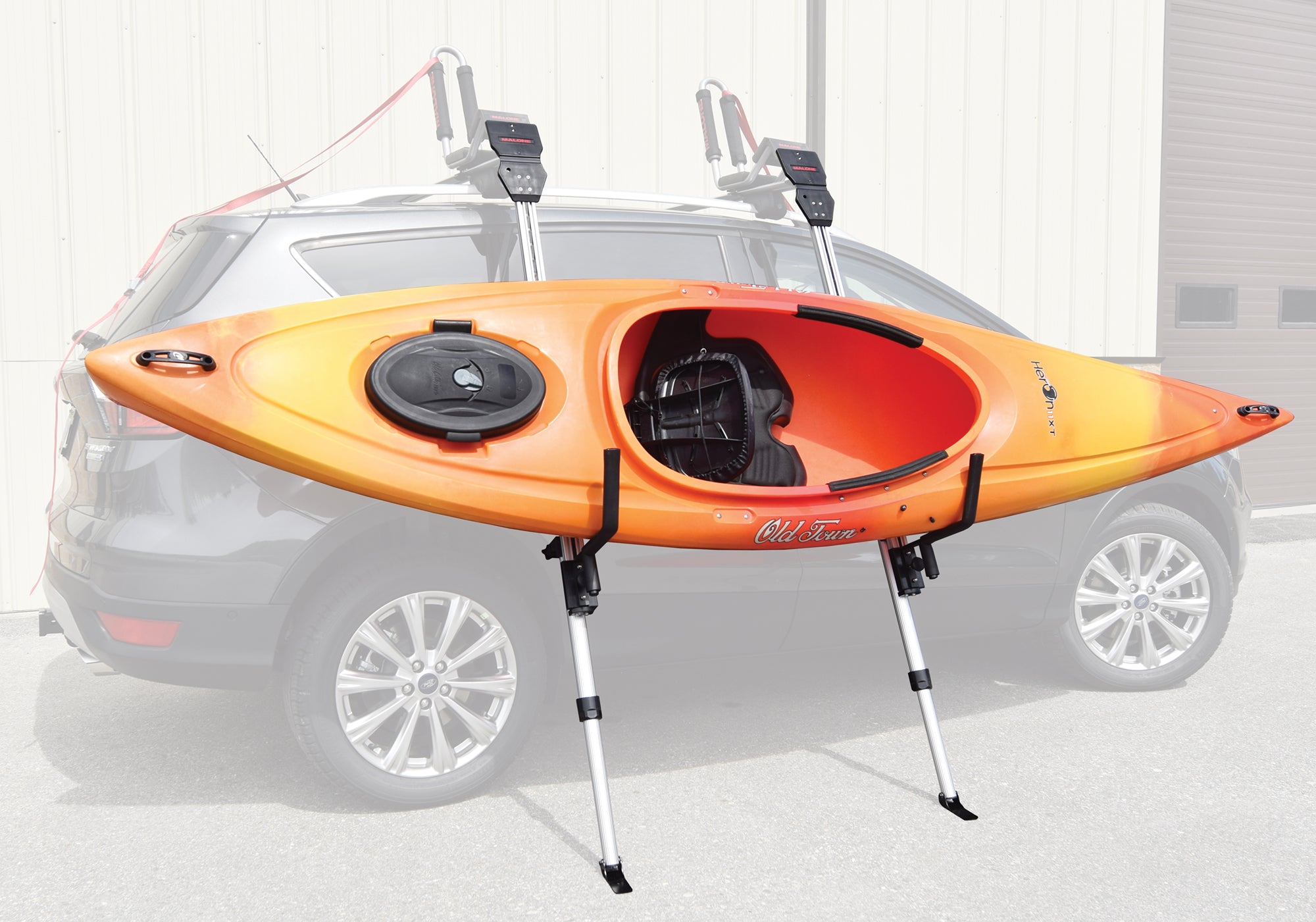 Malone Telos XL Load Assist Module - Heavy Duty Truck & Van Cargo Carrier Accessory for Secure Transport | Perfect for Road Trips, Camping & Outdoor Adventures