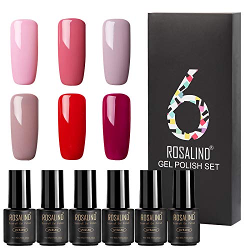 ROSALIND Nail Polish - Long Lasting Glossy Finish, 7ml Bottle - Perfect for Manicures, Pedicures & Nail Art Designs