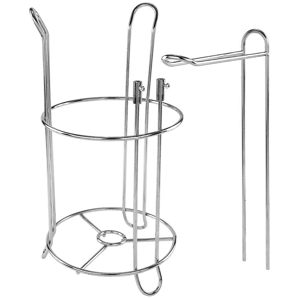 Southern Homewares Chrome Metal Quick Load Toilet Paper Holder - Space-Saving Bathroom Organizer for Homes, Apartments & RVs | Durable & Stylish TP Stand for Modern or Traditional Decor