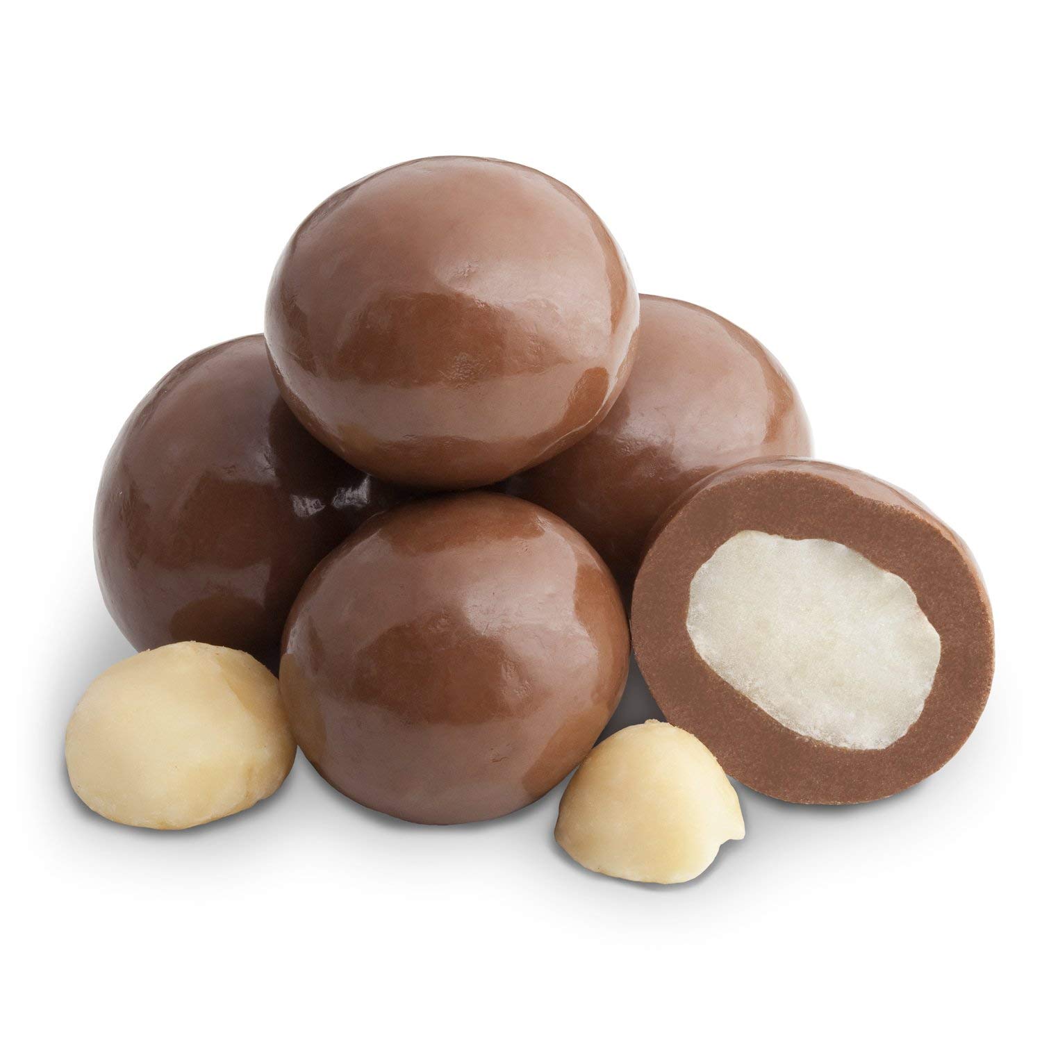 Premium Milk Chocolate Macadamia Nuts (2 Lbs) - Gourmet Gift & Snacking