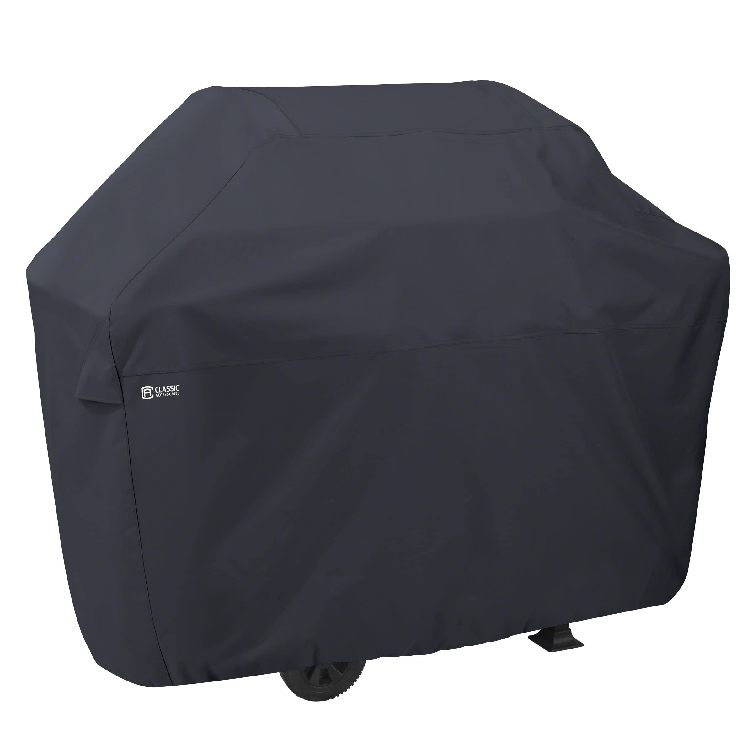 Classic Accessories 80-Inch Water-Resistant BBQ Grill Cover - Heavy Duty Outdoor Grill Protector for Weber, Char-Broil & More - Perfect for Patio, Backyard & Camping