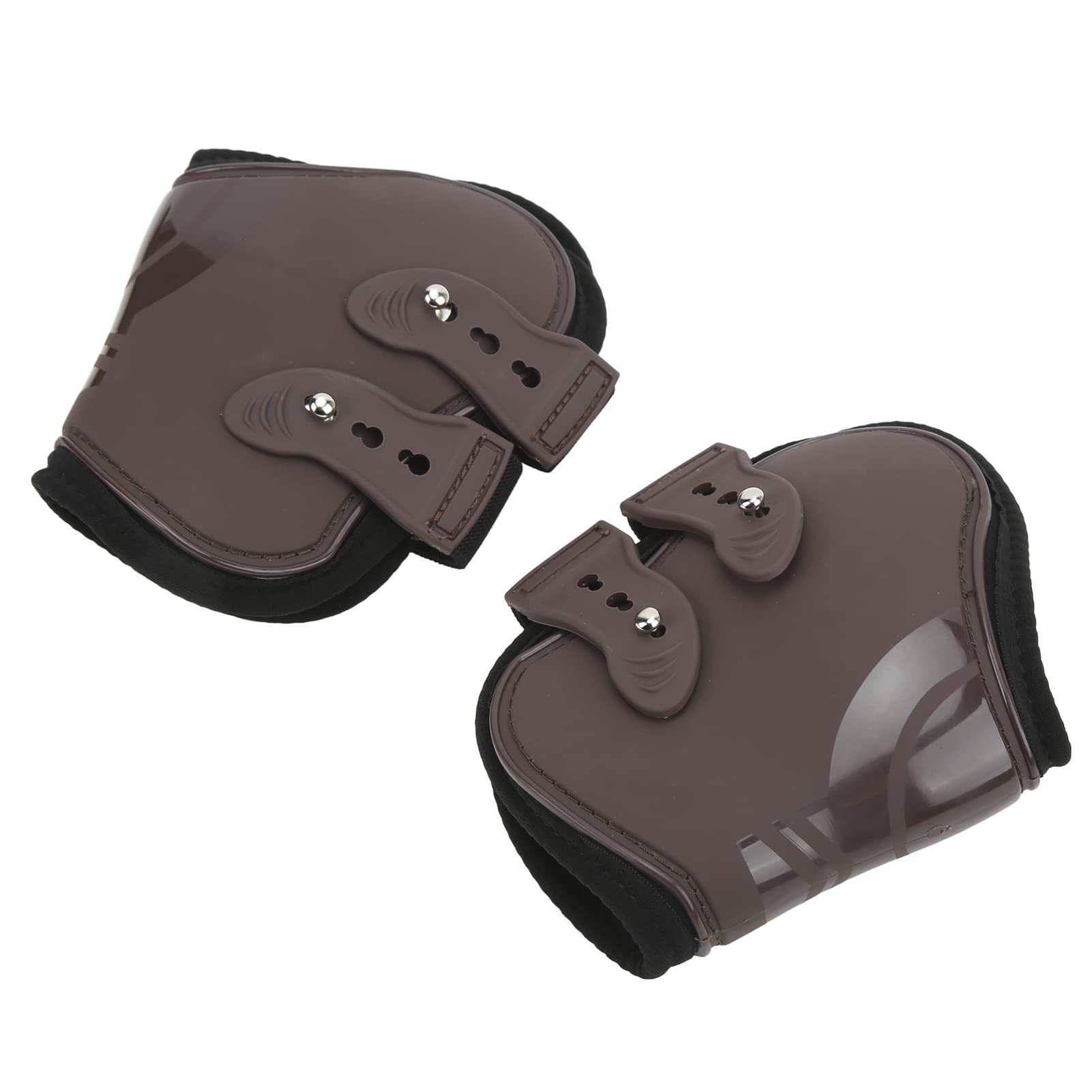 Linxiaojix Horse Hind Leg Boots - Impact Resistant Equestrian Leg Guards for Show Jumping & High Speed Riding | Protective Gear for Training, Competition & Trail Riding