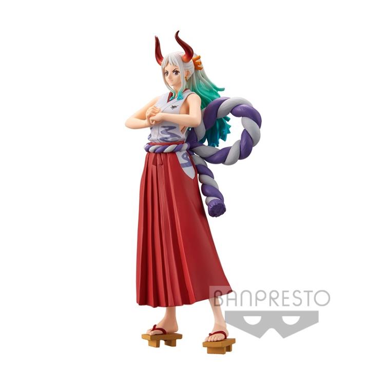 Banpresto DXF One Piece The Grandline Lady Wano Country Vol.5 Yamato Anime Figure Statue - Perfect for Anime Collectors, Home Decor, and Gift Giving