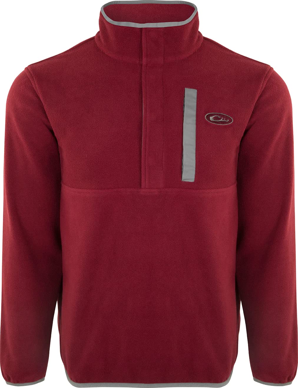 Drake Waterfowl Camp Fleece Pullover 2.0 - Men's Warm Hunting Jacket for Outdoor Adventures | Waterproof & Insulated for Cold Weather Hunting, Camping, and Hiking