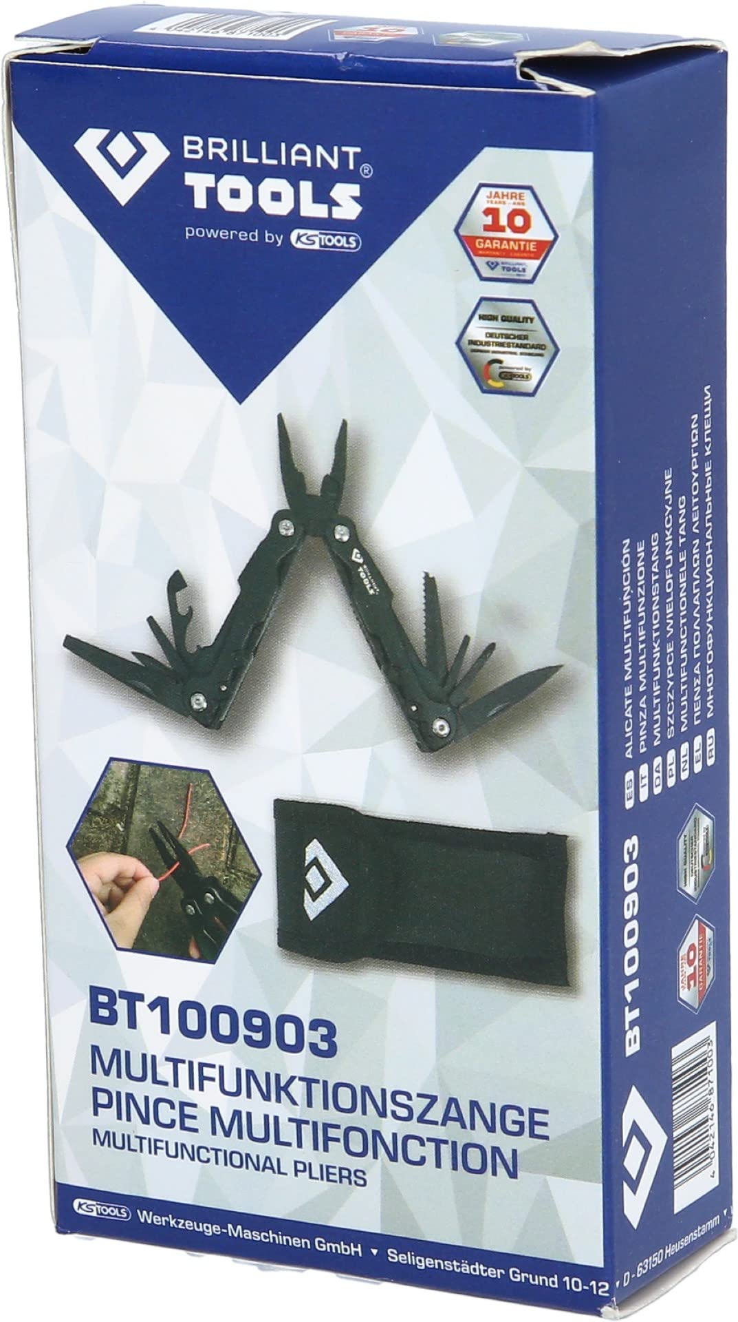 BRLLIANT BT100903 Multifunctional Pliers - Home & Auto Repair Tool