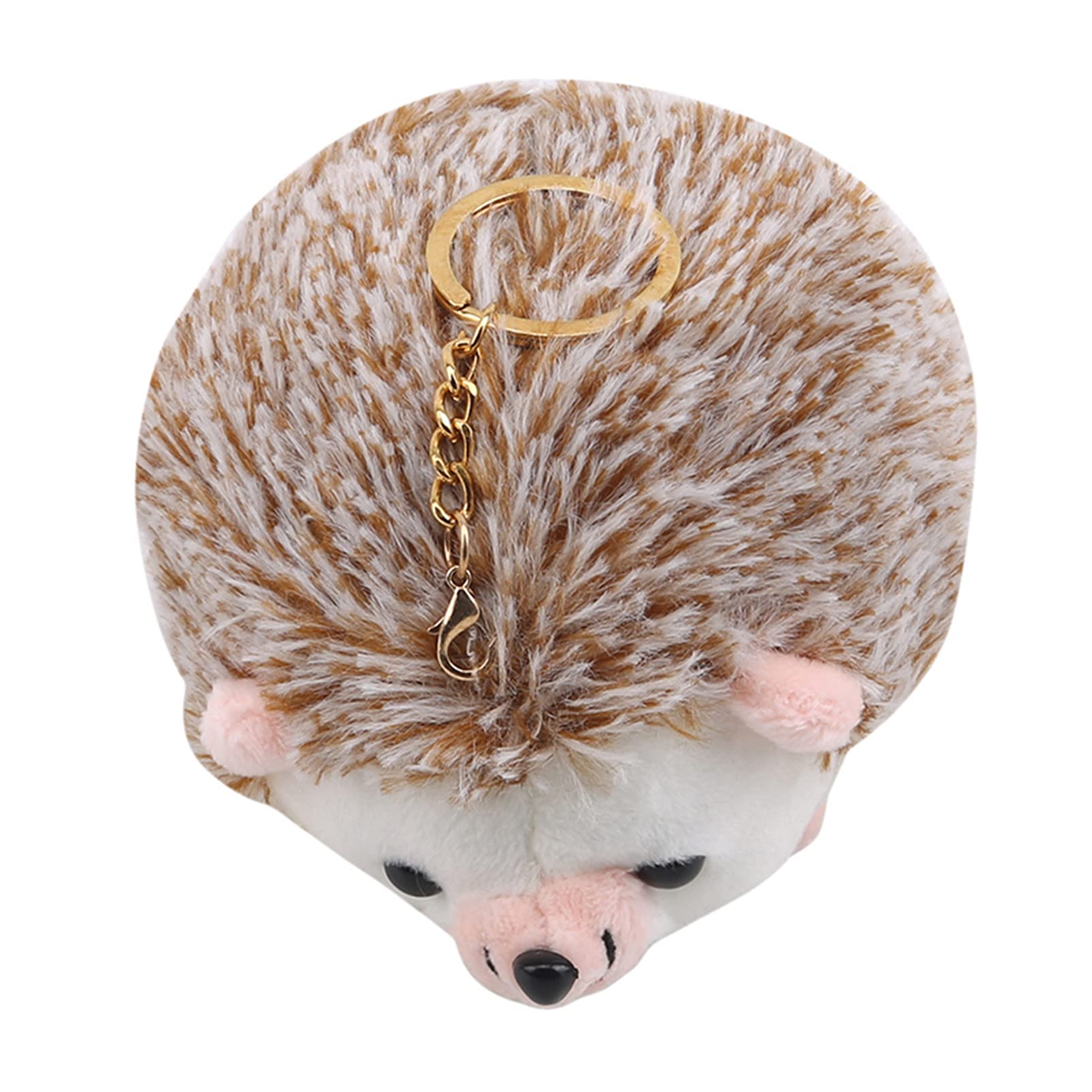 Adorable Hedgehog Plush Keychain - Soft Cute Keyring Pendant for Keys, Wallets & Backpacks | Perfect Gift for Animal Lovers & Kawaii Accessories Collection