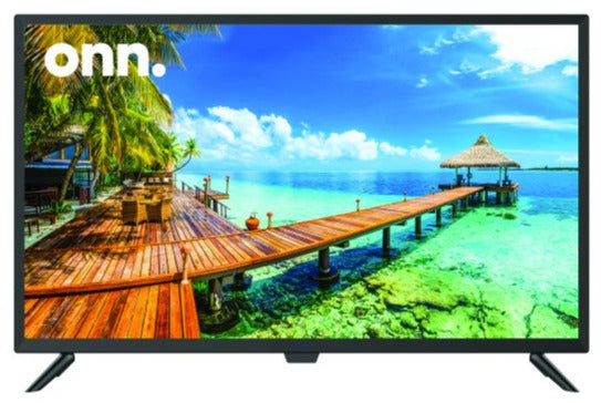 onn. 32 Inch Class 720p HD LED Smart TV with HDMI & USB Ports - Perfect for Bedroom, Kitchen, or Dorm Room (Model 100002458)