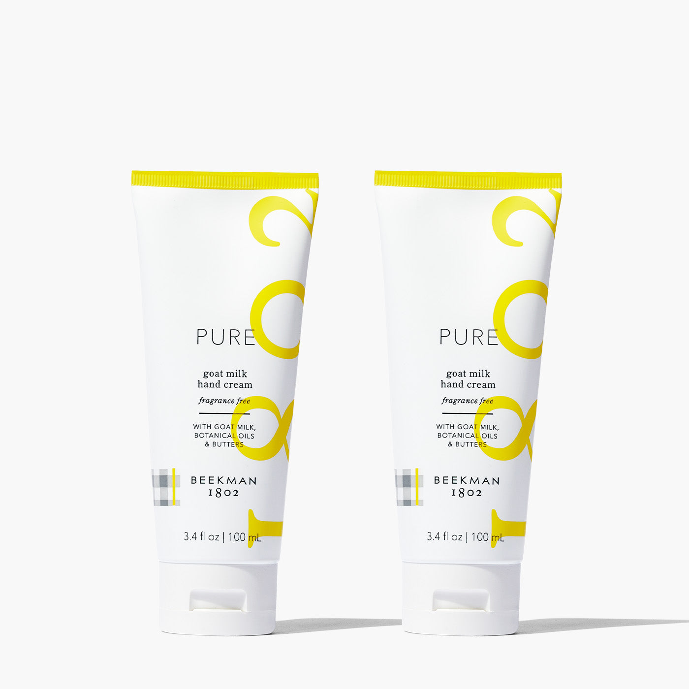 Pure Hand Cream Set of 2 - Ultra Moisturizing & Nourishing - Perfect for Dry Skin Care at Home, Office & Travel